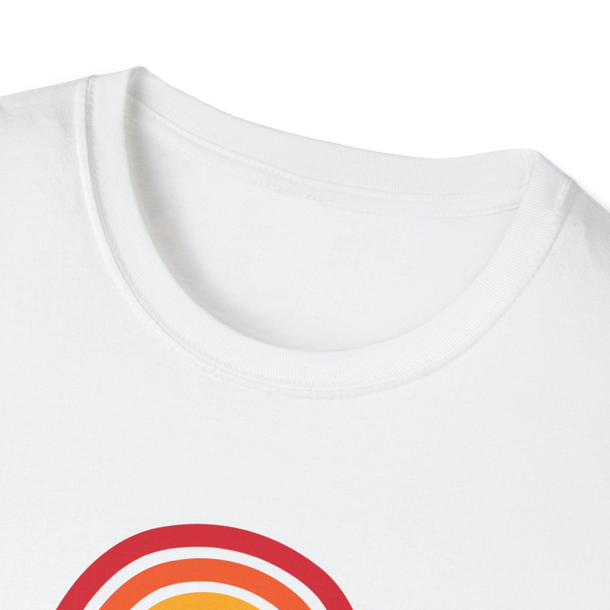 Unisex Softstyle T-Shirt - 'Not Here for Your Approval' Rainbow T-shirt