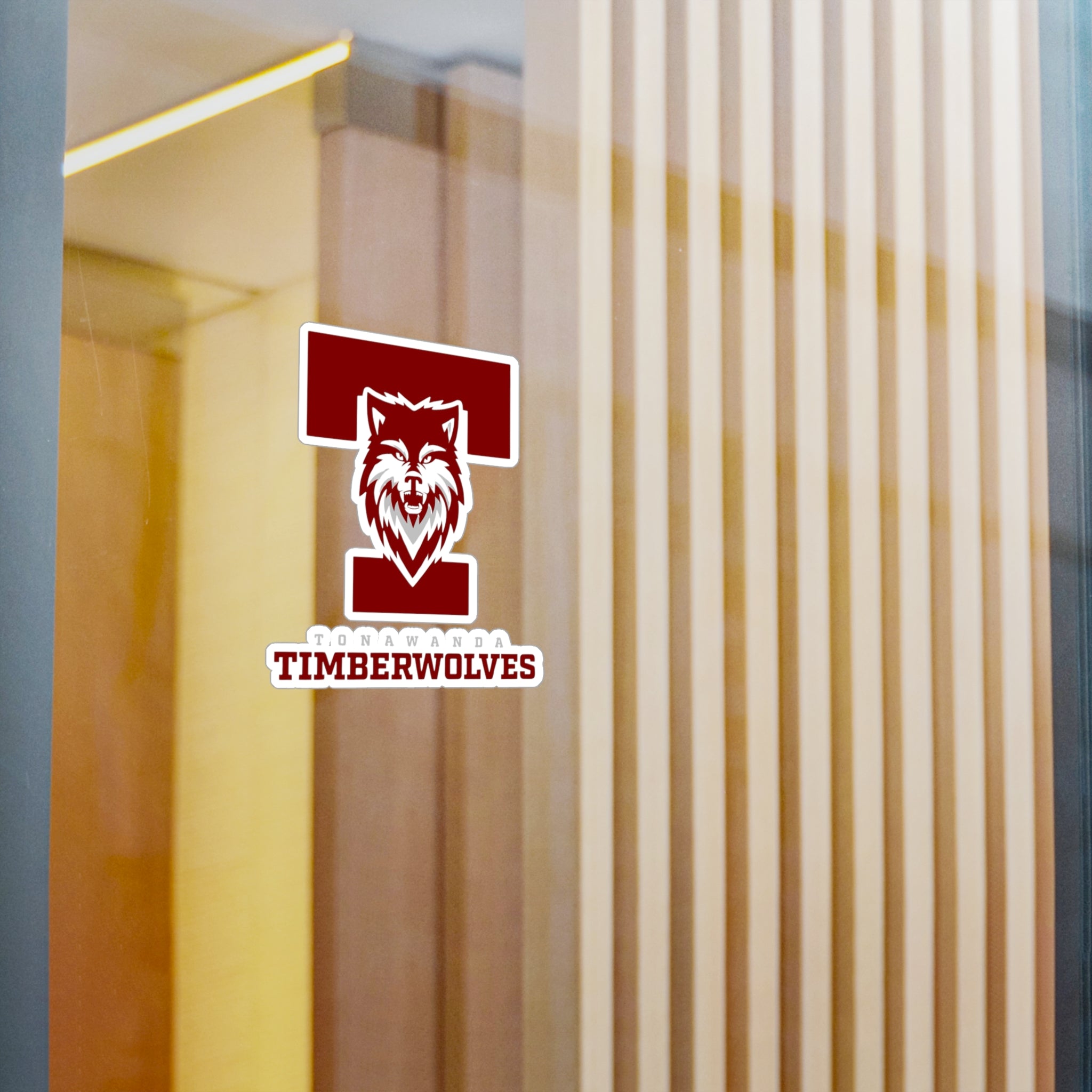 Tonawanda Wolverines Pride Premium Vinyl Kiss-Cut Decals