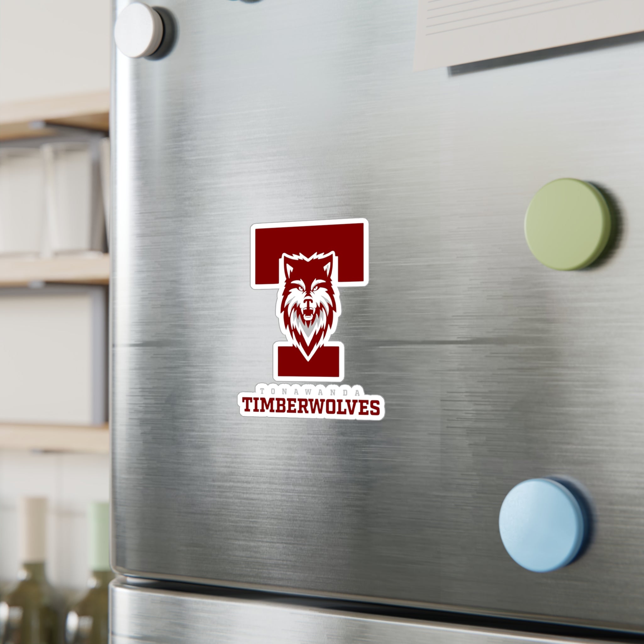 Tonawanda Wolverines Pride Premium Vinyl Kiss-Cut Decals