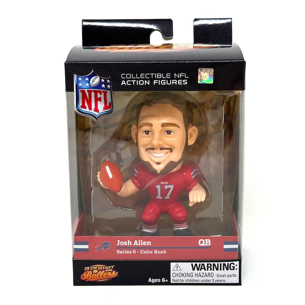 Josh Allen Big Shot Baller Color Rush Figurine