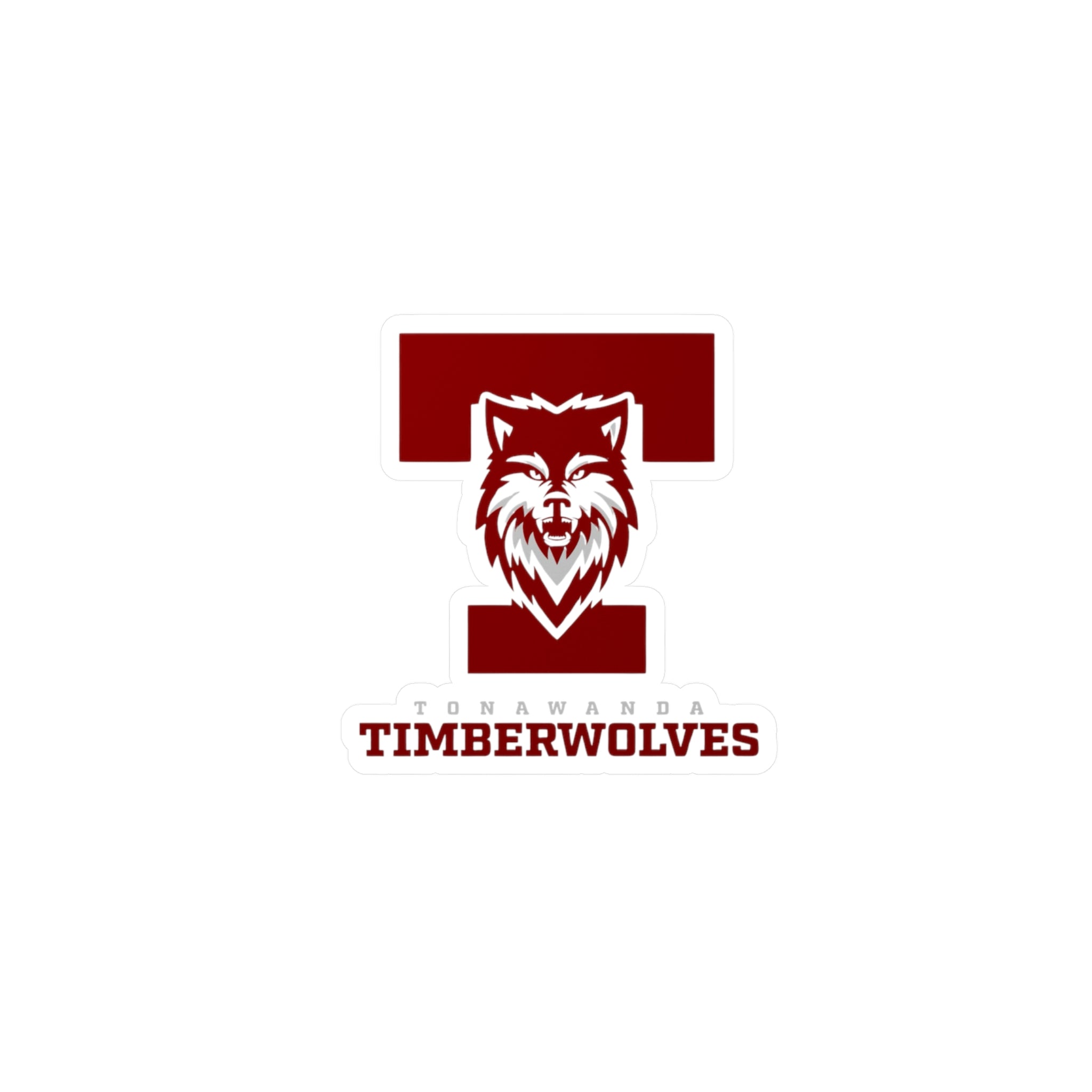 Tonawanda Wolverines Pride Premium Vinyl Kiss-Cut Decals