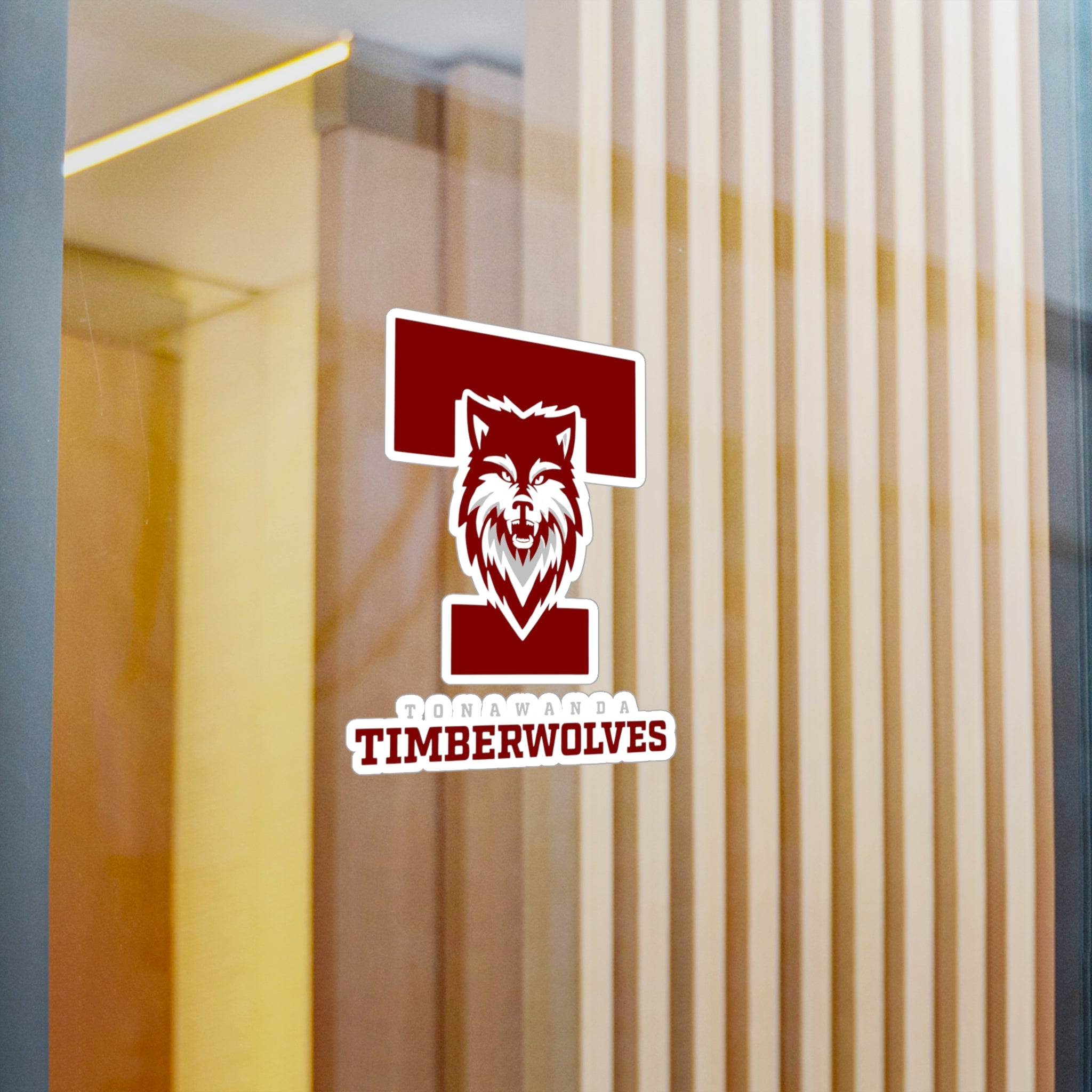 Tonawanda Wolverines Pride Premium Vinyl Kiss-Cut Decals
