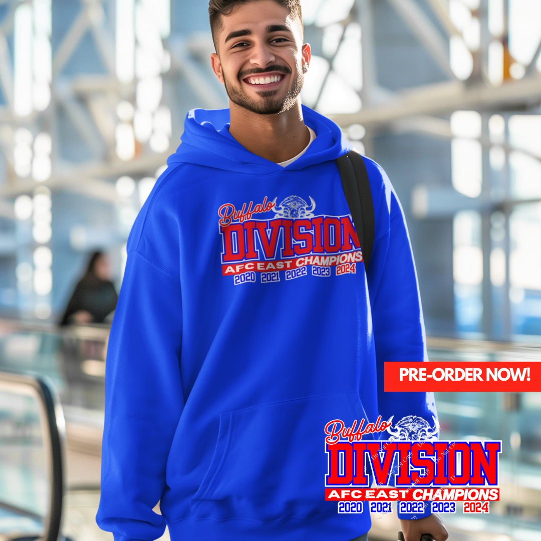 2024 AFC East Buffalo Division Apparel (Pre-Order) OPT1
