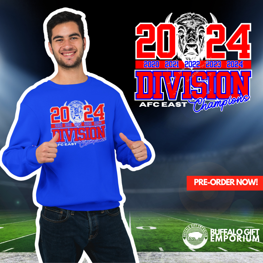 2024 AFC East Buffalo Division Apparel (Pre-Order) OPT2