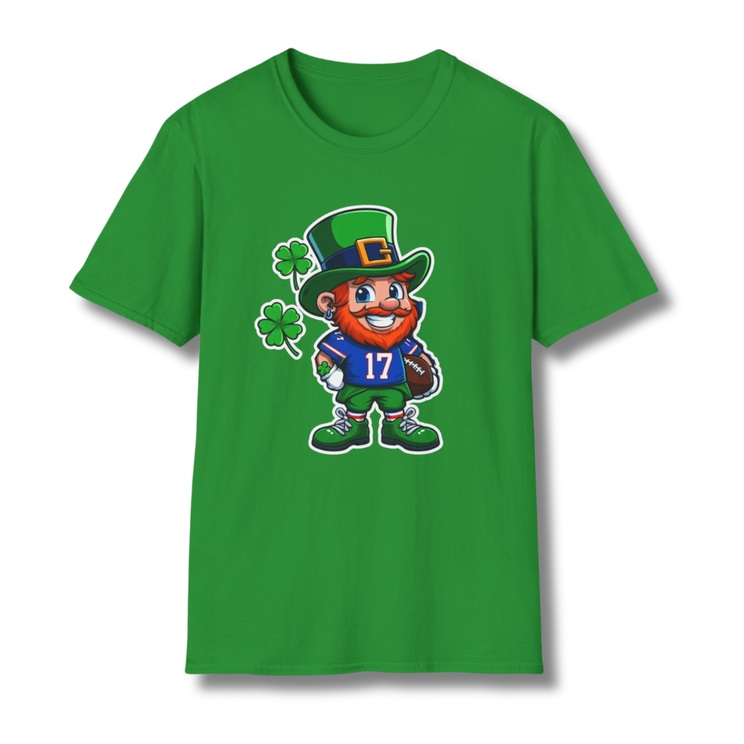 Buffalo St. Patrick’s Day T-Shirt, Sweatshirt, or Hoodie – Lucky Football Fan Apparel