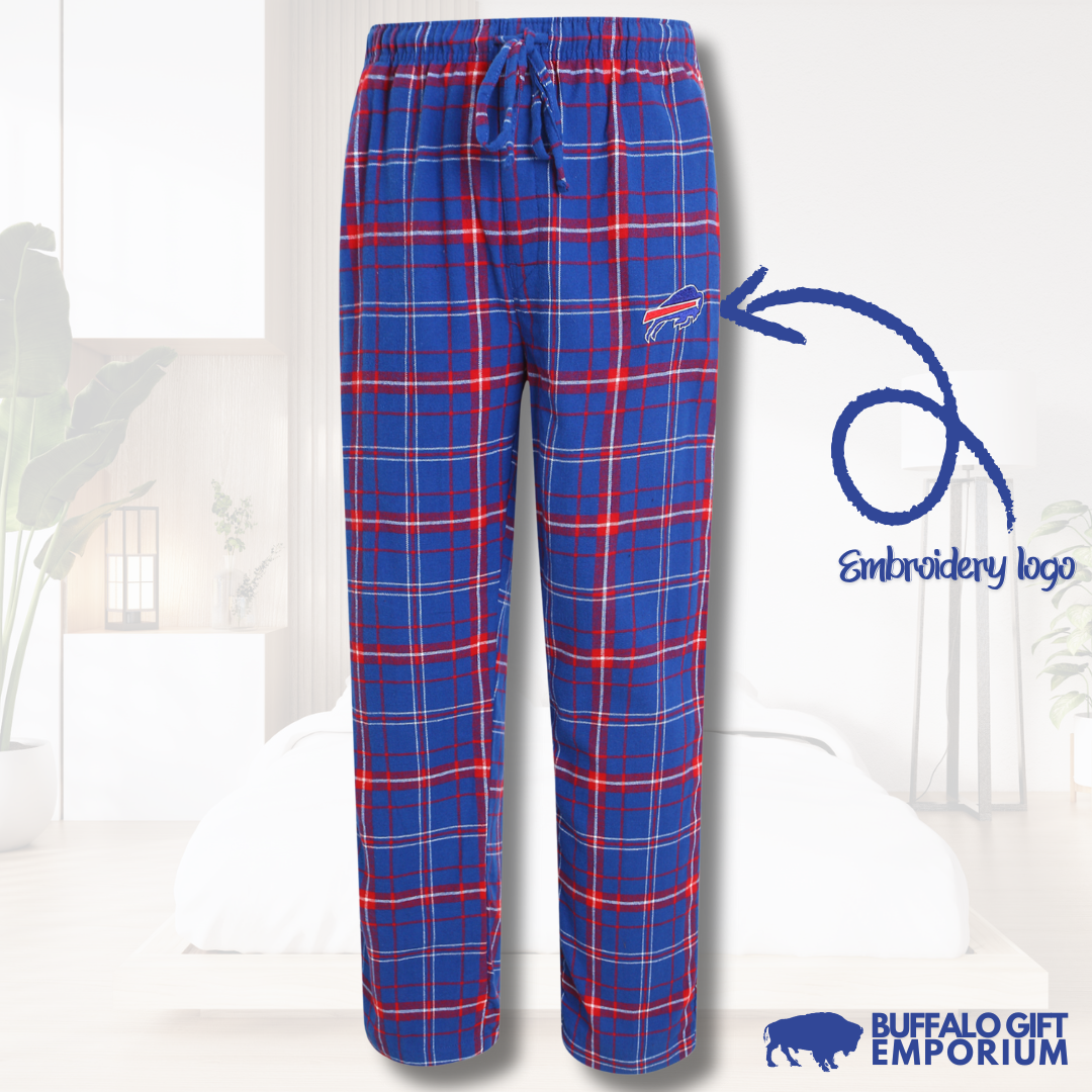 Buffalo Bills Men's Ultimate Plaid Flannel Pants