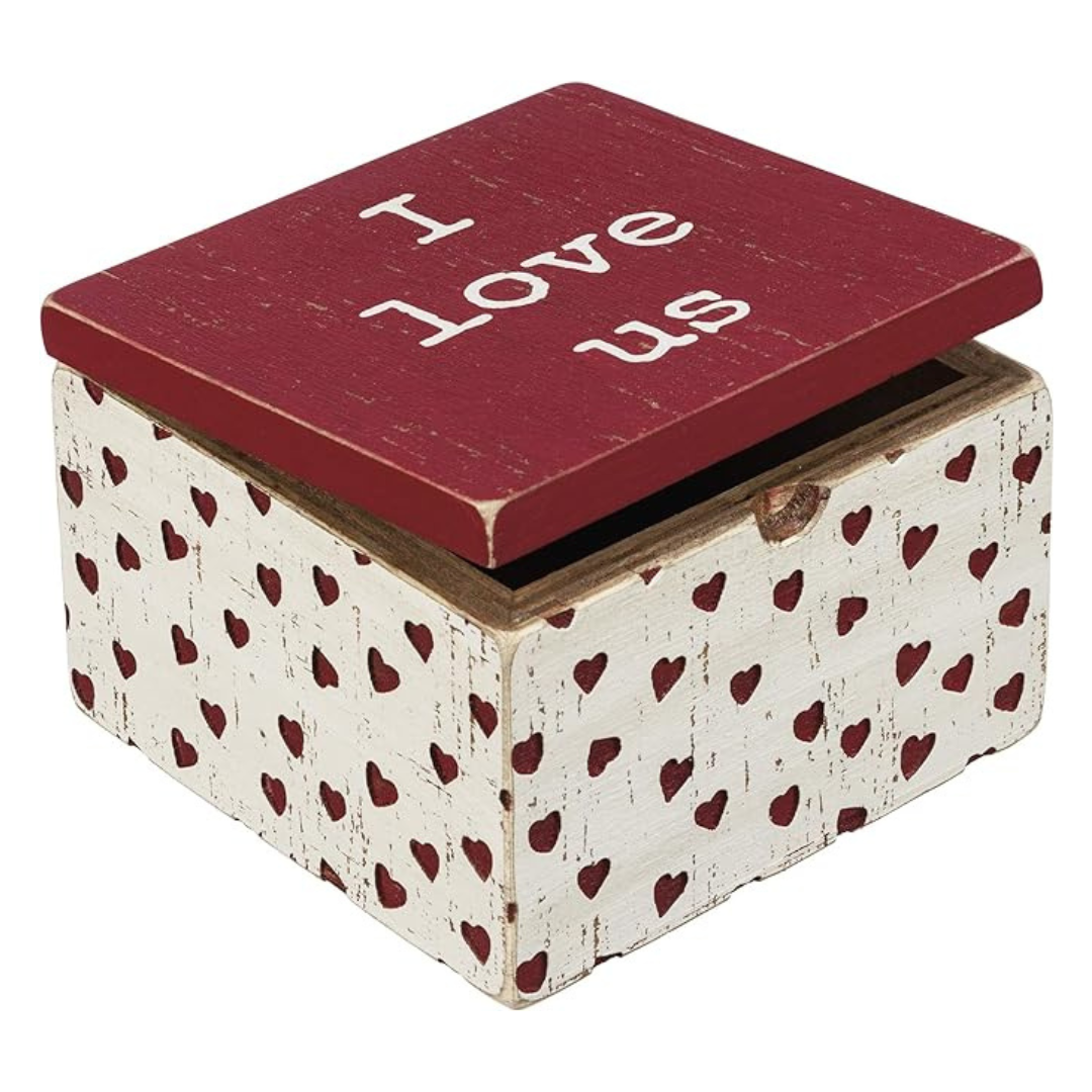 I Love Us Decorative Hinged Box