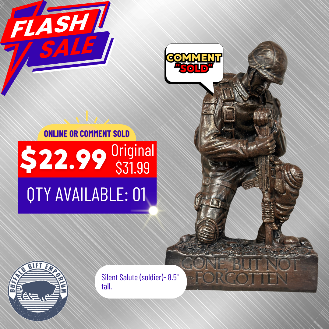 Gone but not forgotten statue - Flash Sale