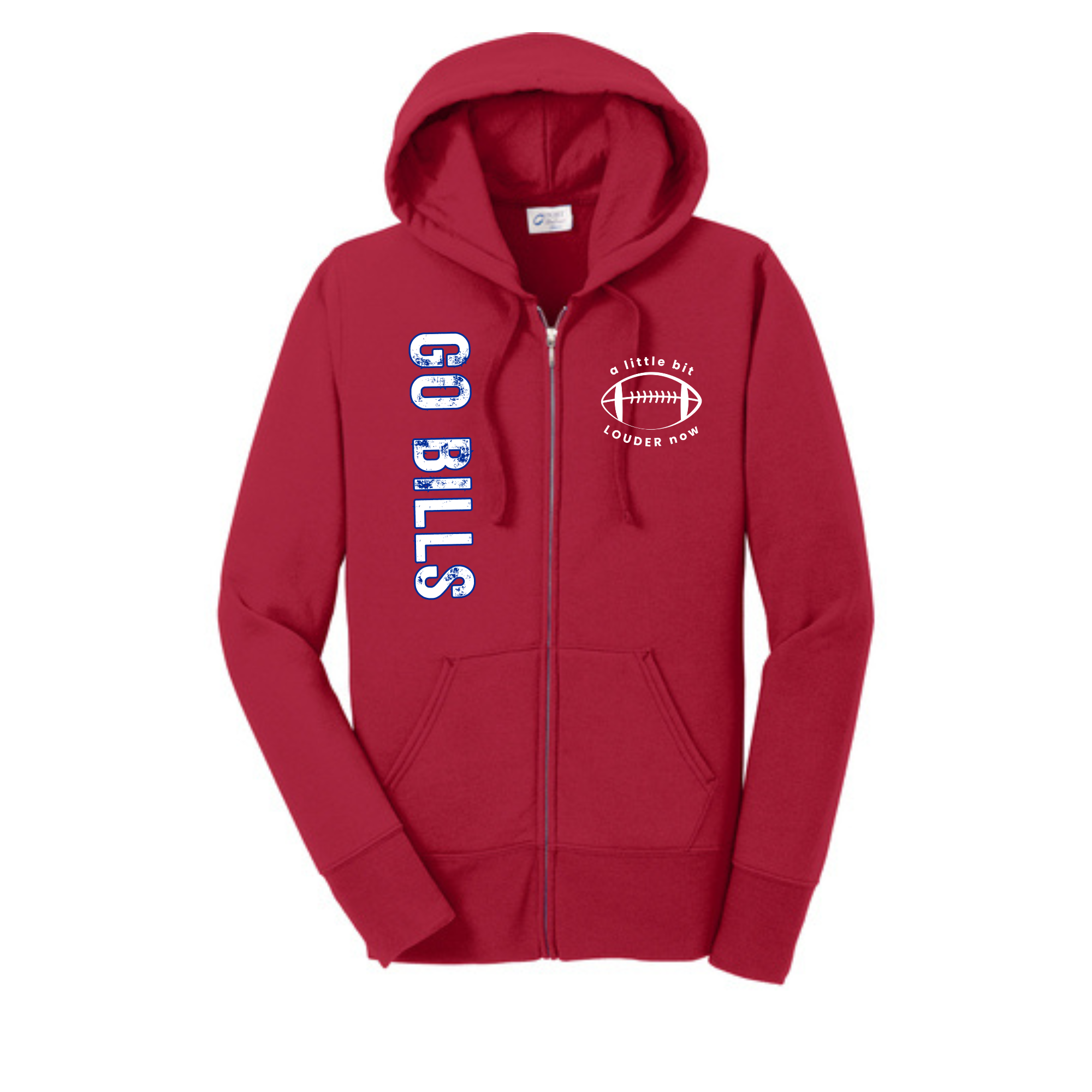 Zip Up Go Bills Hoodie