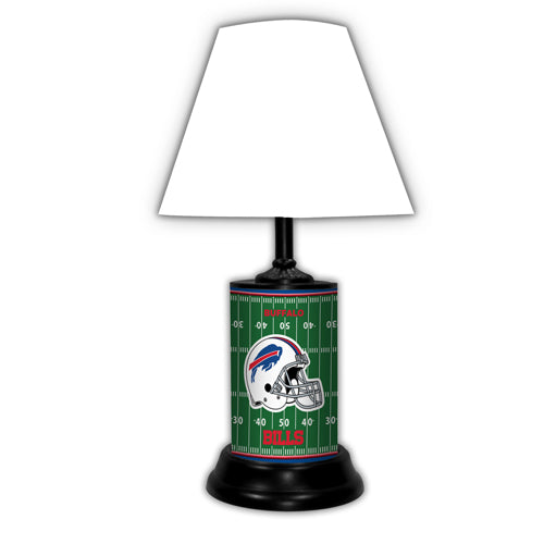 Buffalo Bills Chrome Lamp W/ USB Charging Station For Sale