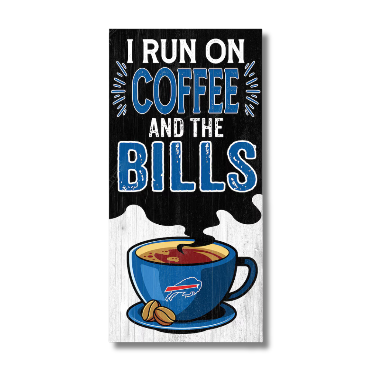 Buffalo Bills 6" x 12" Coffee Wall Art