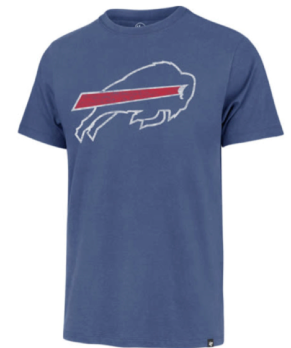 Buffalo Bills Cadet Blue Franklin Tee