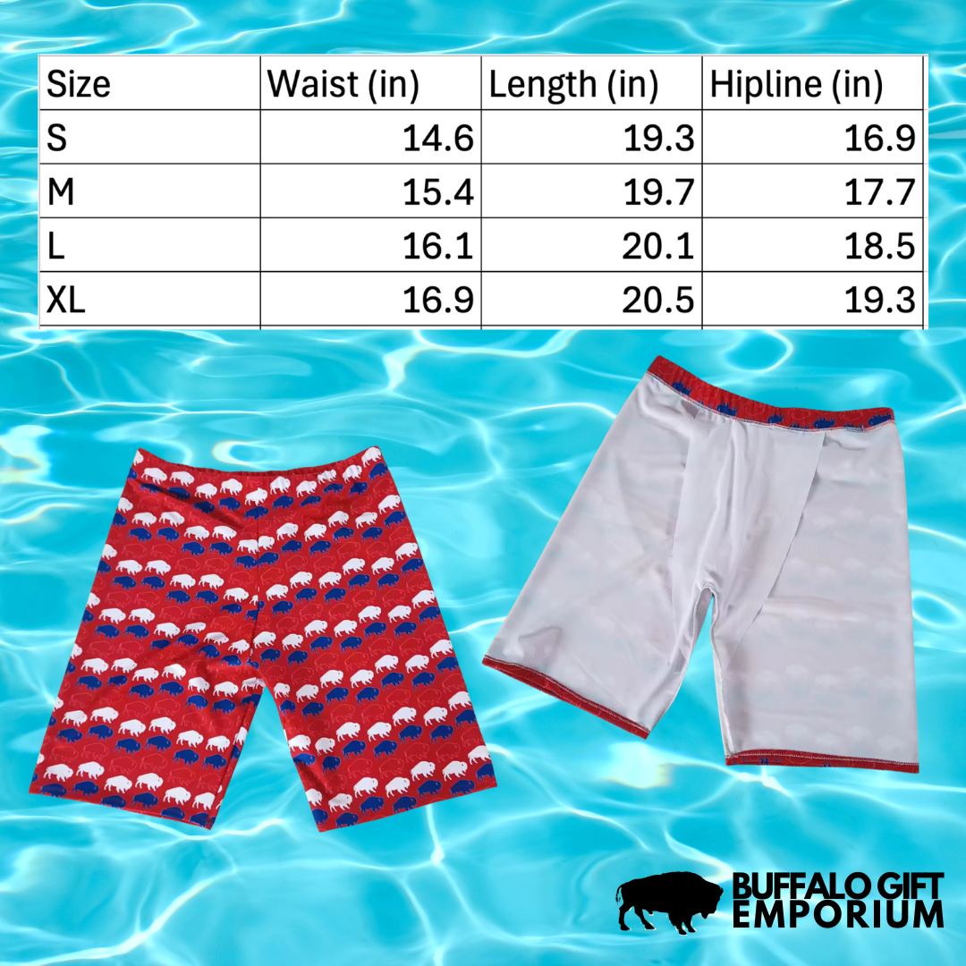 Buffalo Print Board Shorts