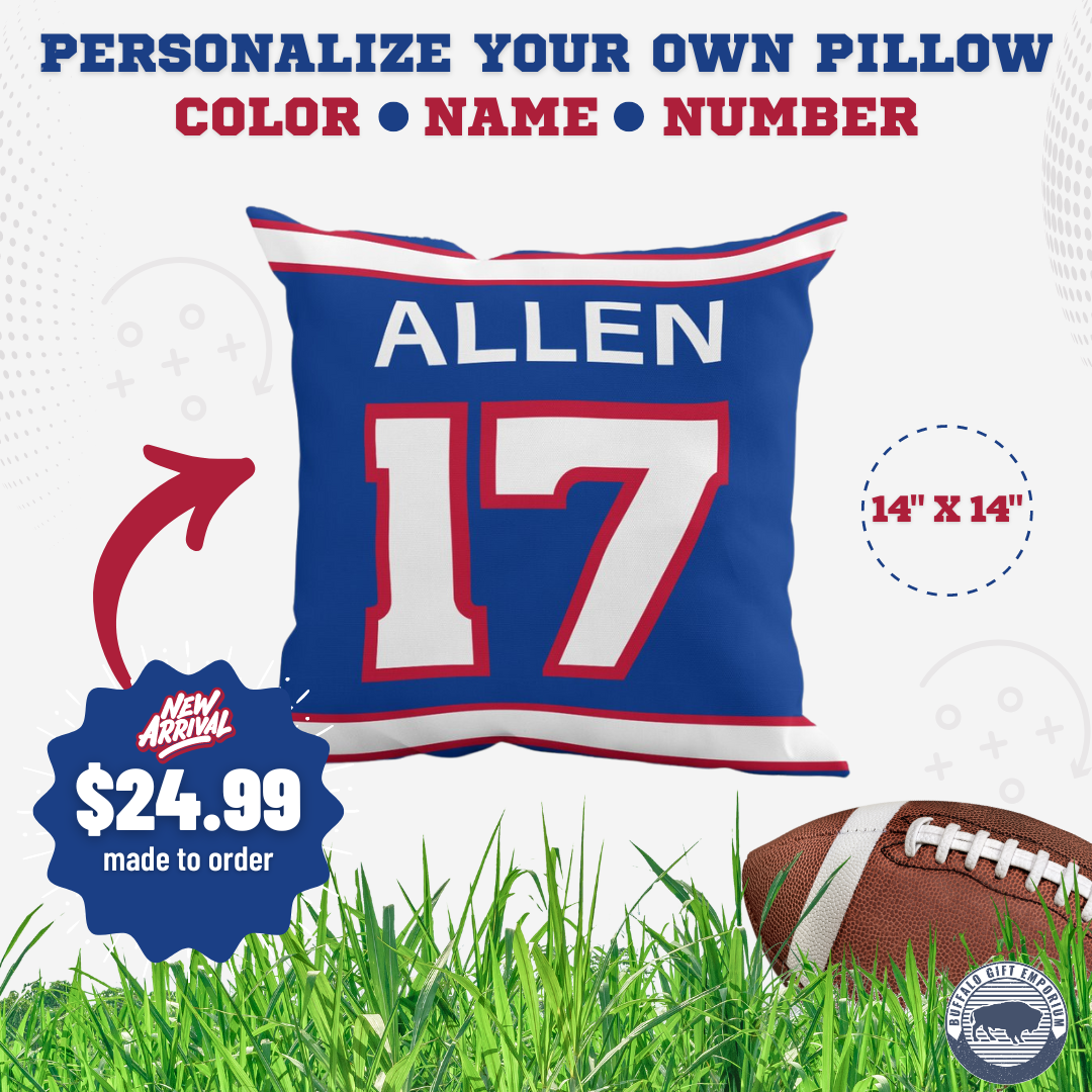 Personalized Sports Pillow