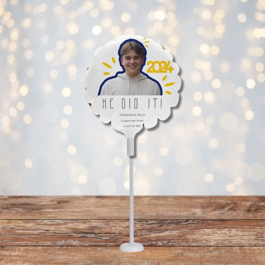 Personalized Graduation Photo Balloons