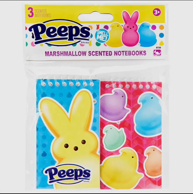 Marshmallow Scented Notebooks - 3pk