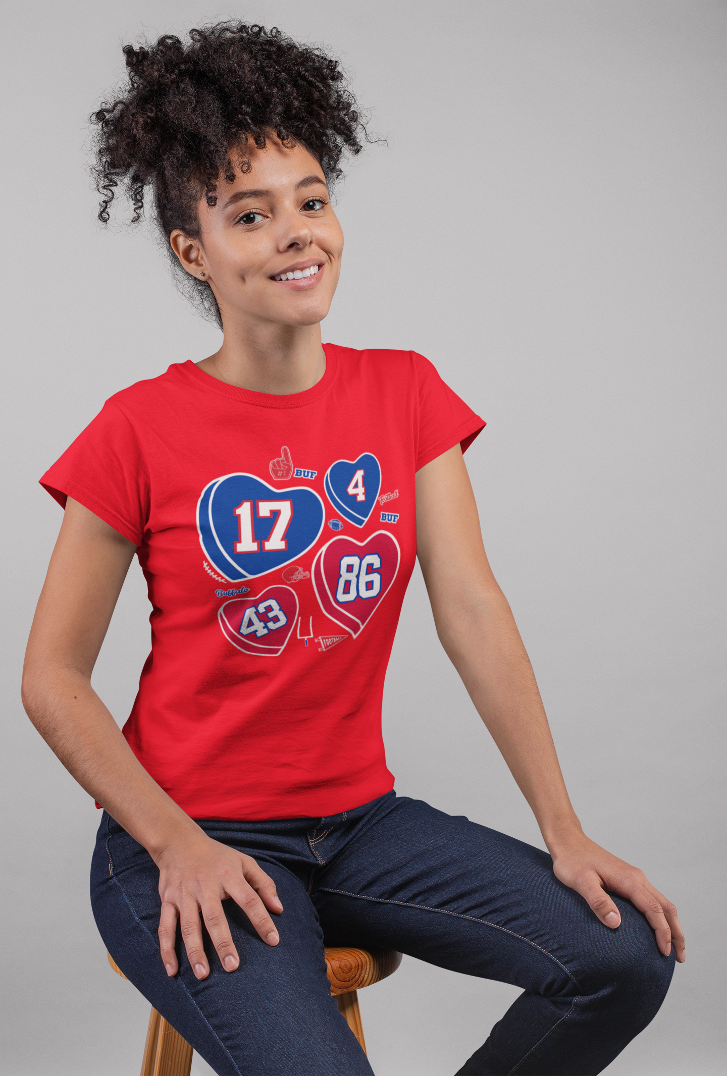 Buffalo Love Heart Tee