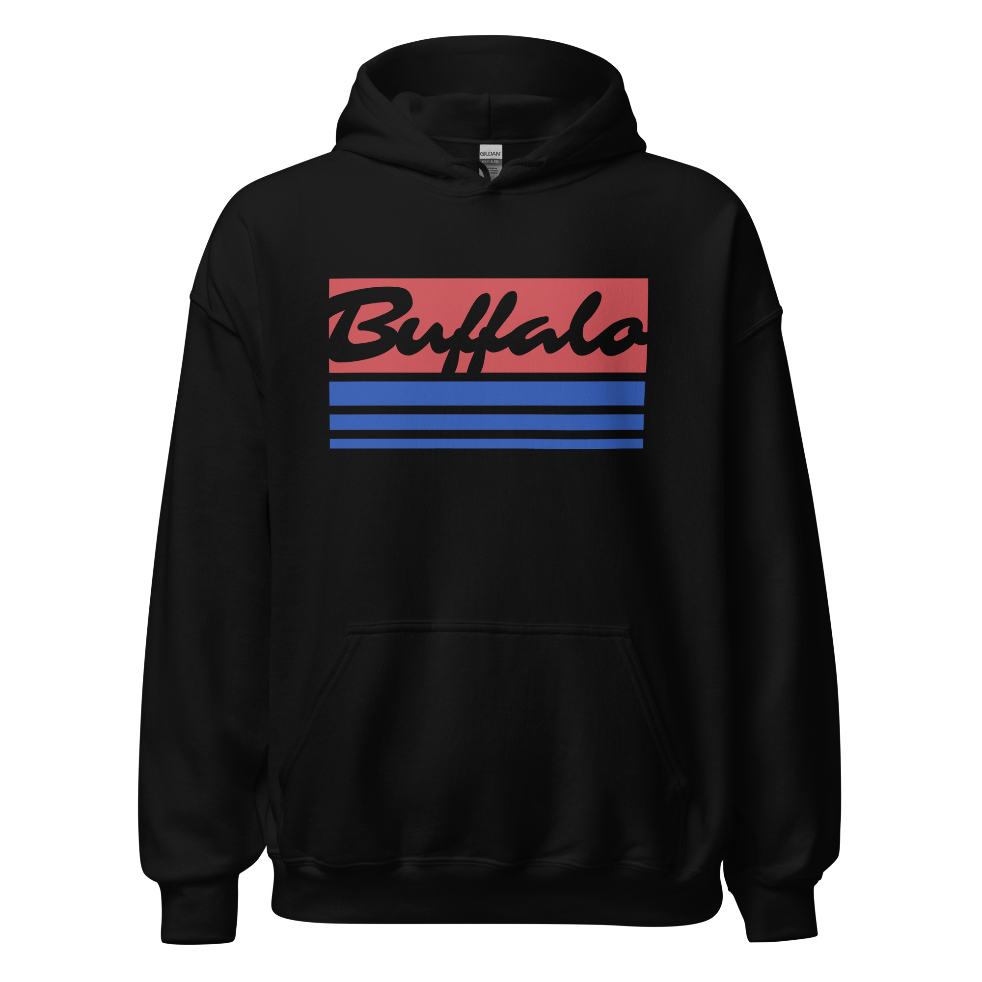 Red, White and Buffalo Hoodie