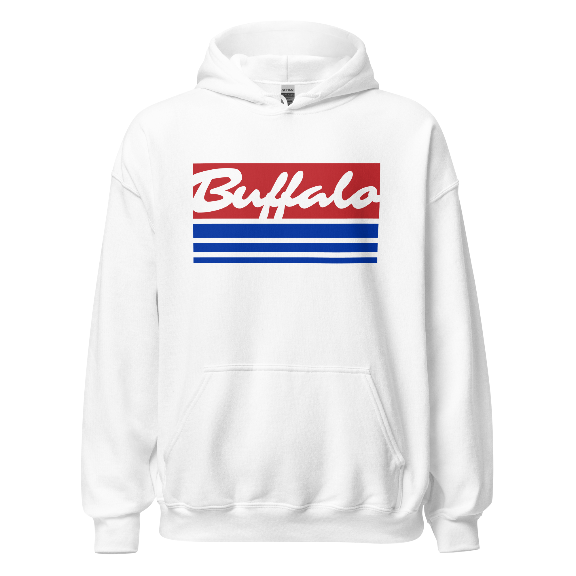 Red, White and Buffalo Hoodie