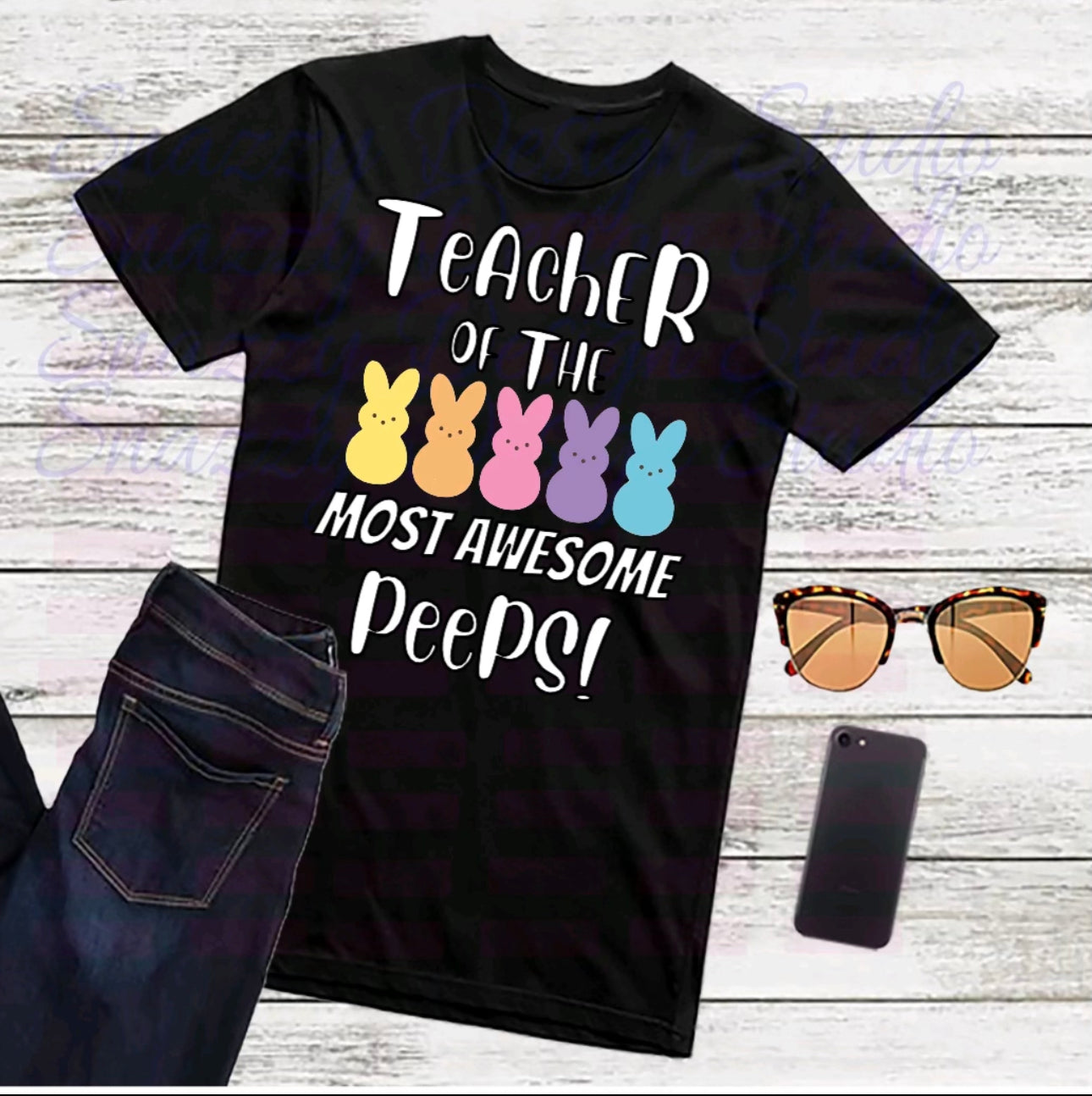 Teacher Peeps Tee