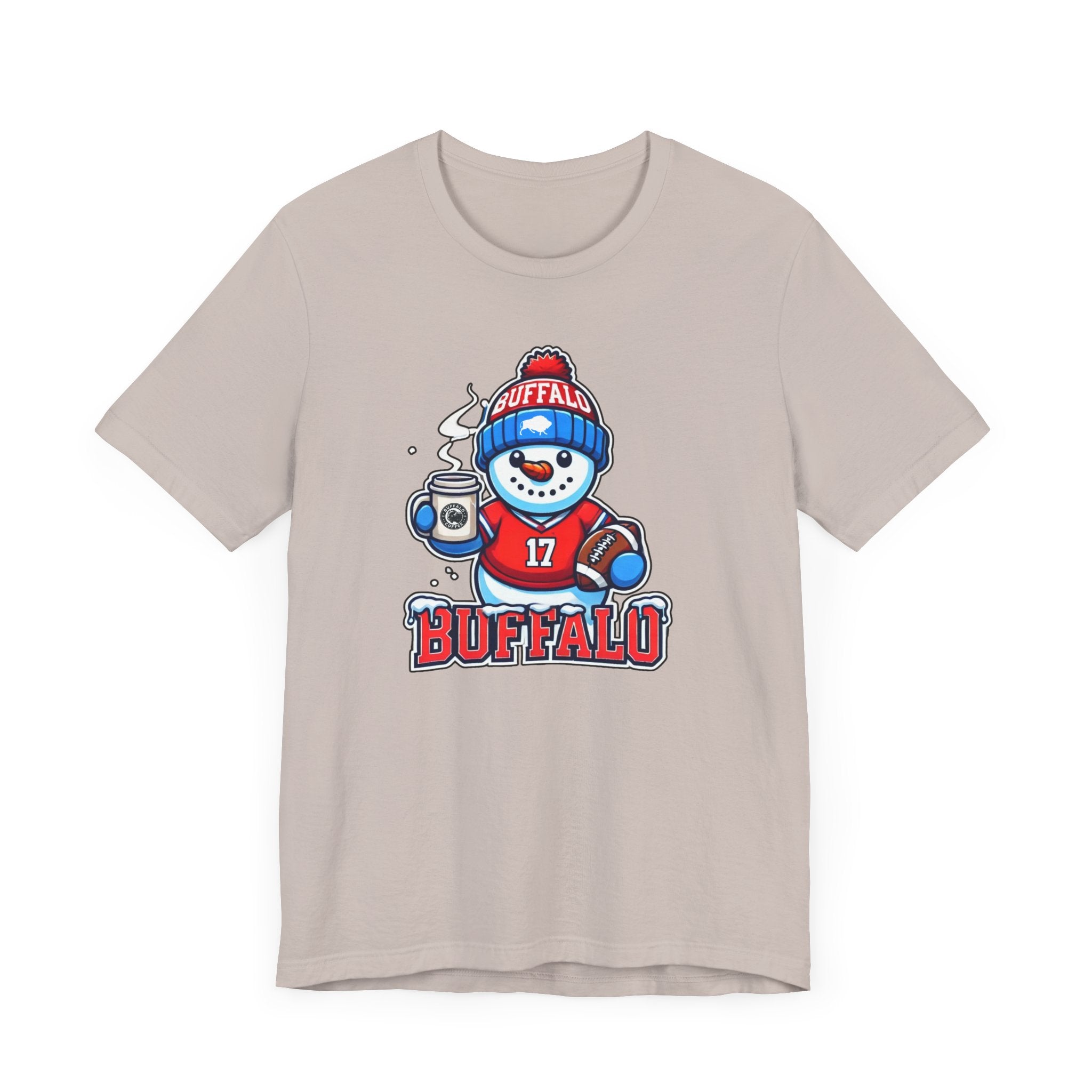 Buffalo Football Snowman Fan T-shirt