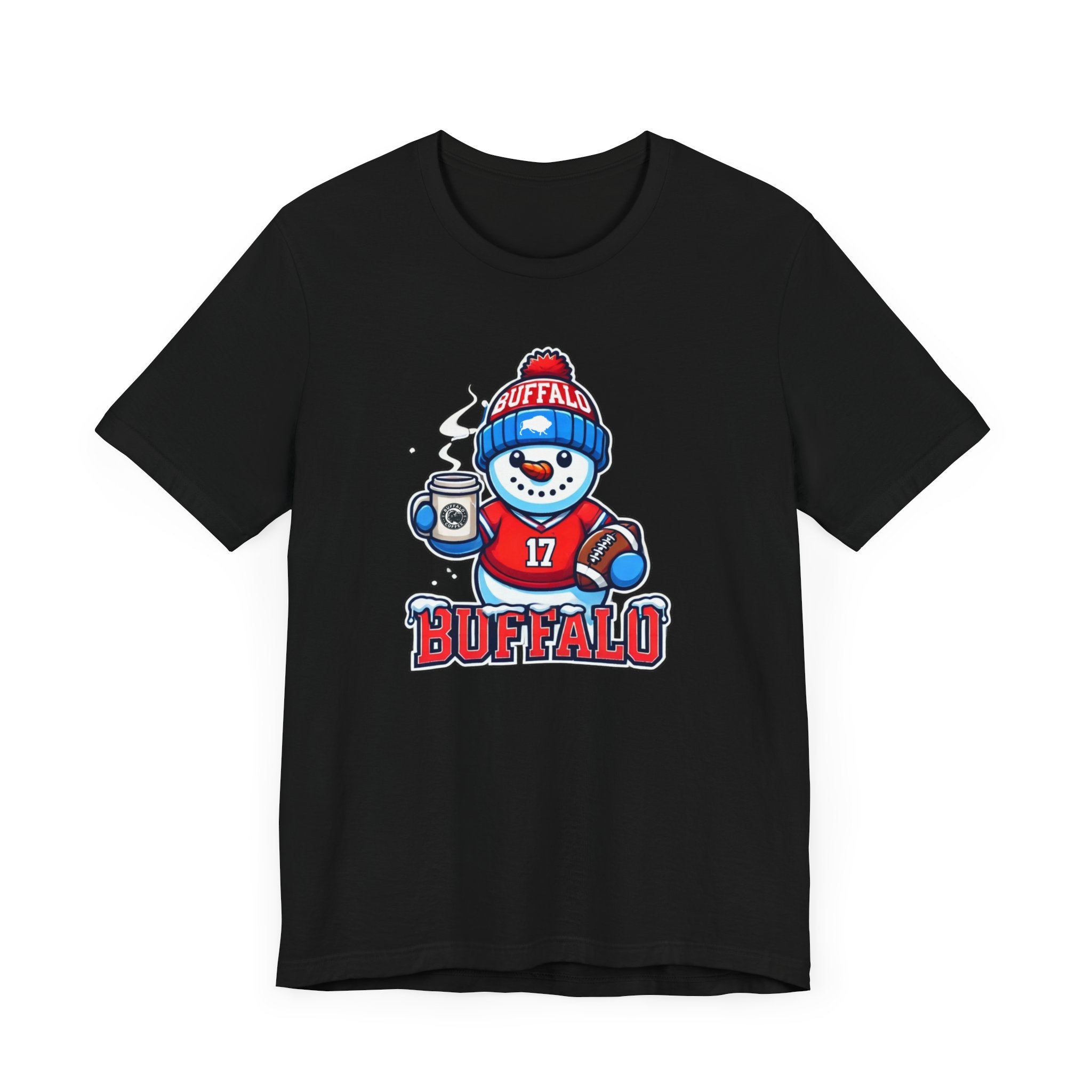 Buffalo Football Snowman Fan T-shirt