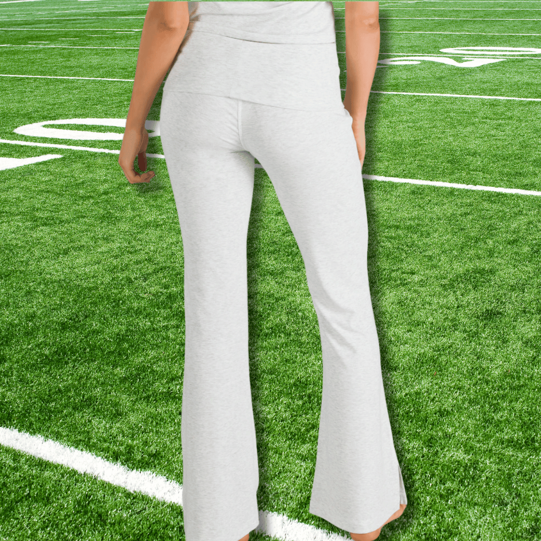 Buffalo Bills Women’s Fray Flared Tri-Blend Split Hem Pants