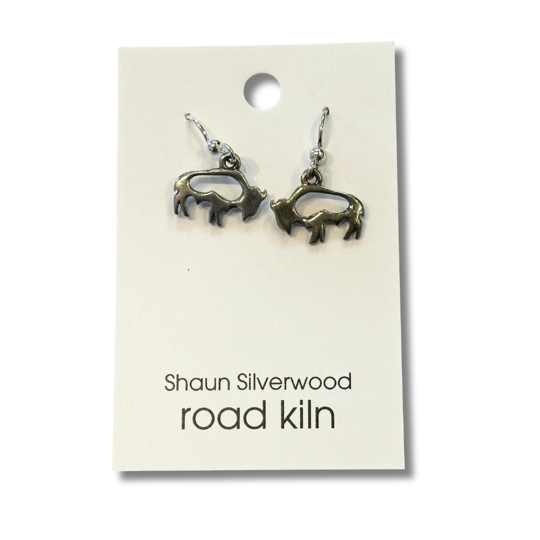 Buffalo Pewter Earrings