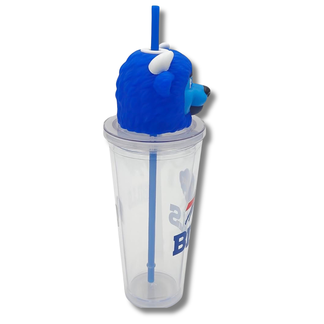 Buffalo Bills Mascot 24 oz Sipper