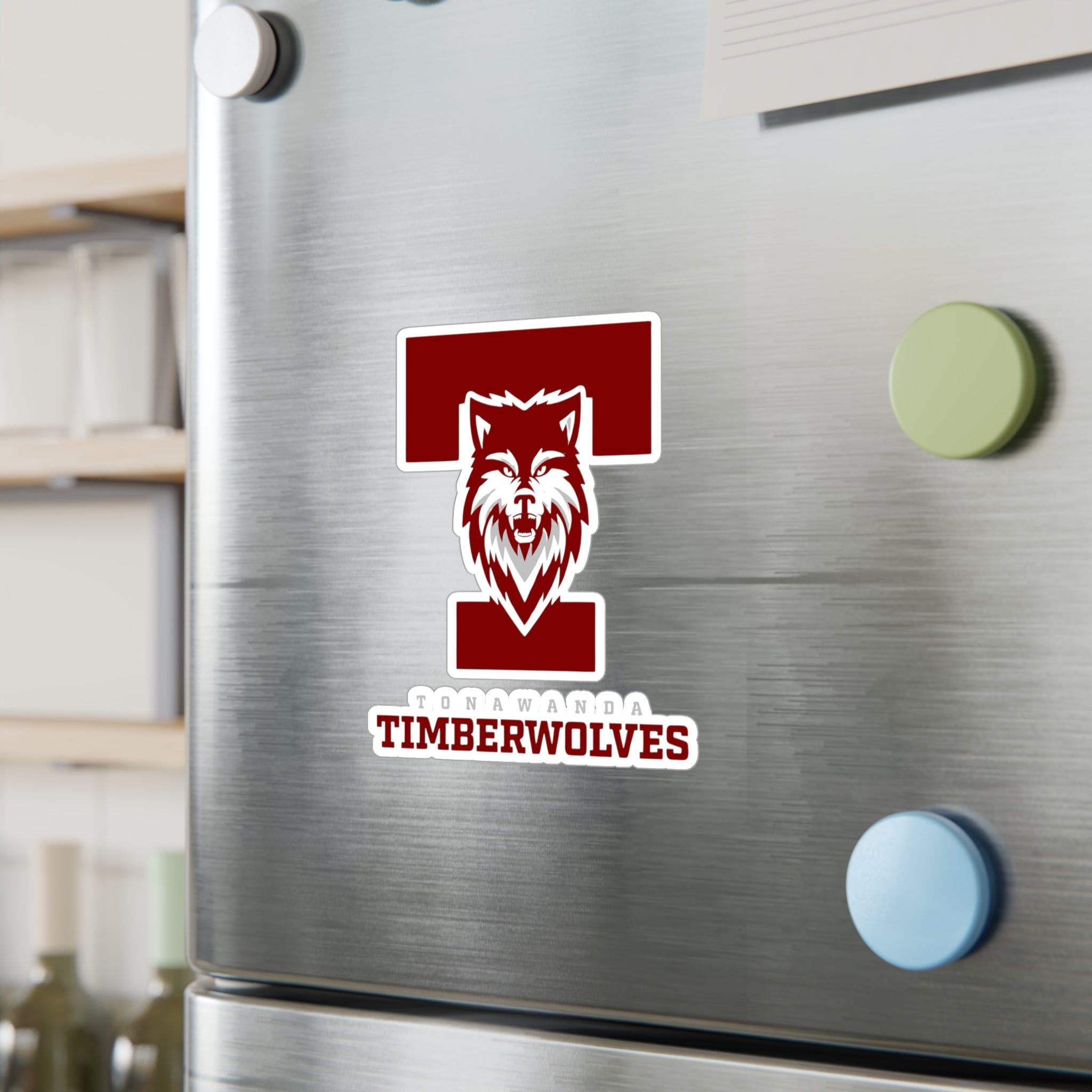 Tonawanda Wolverines Pride Premium Vinyl Kiss-Cut Decals