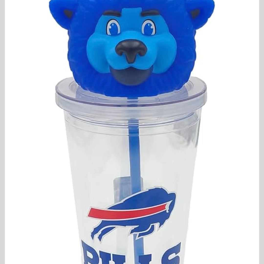 Buffalo Bills Mascot 24 oz Sipper