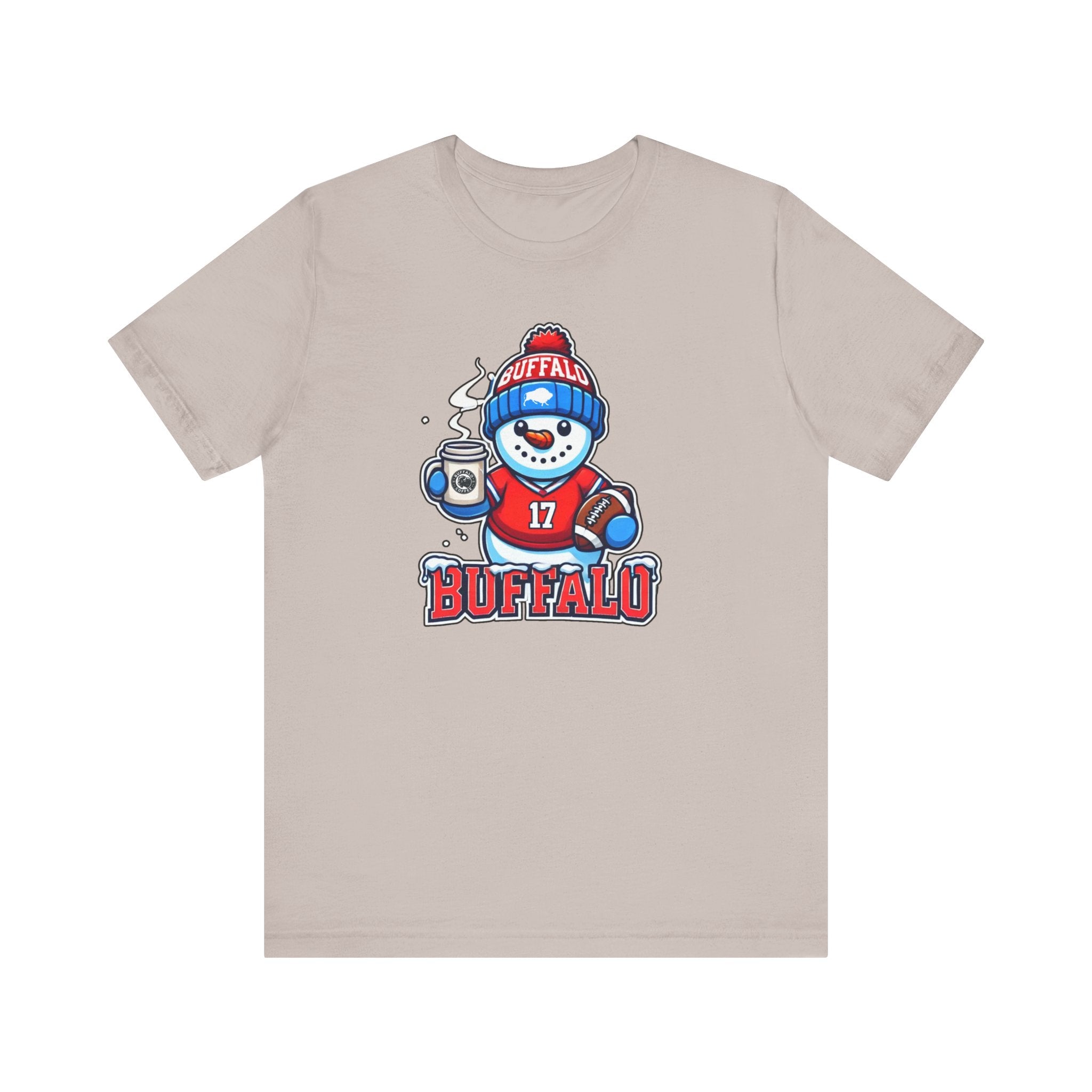 Buffalo Football Snowman Fan T-shirt