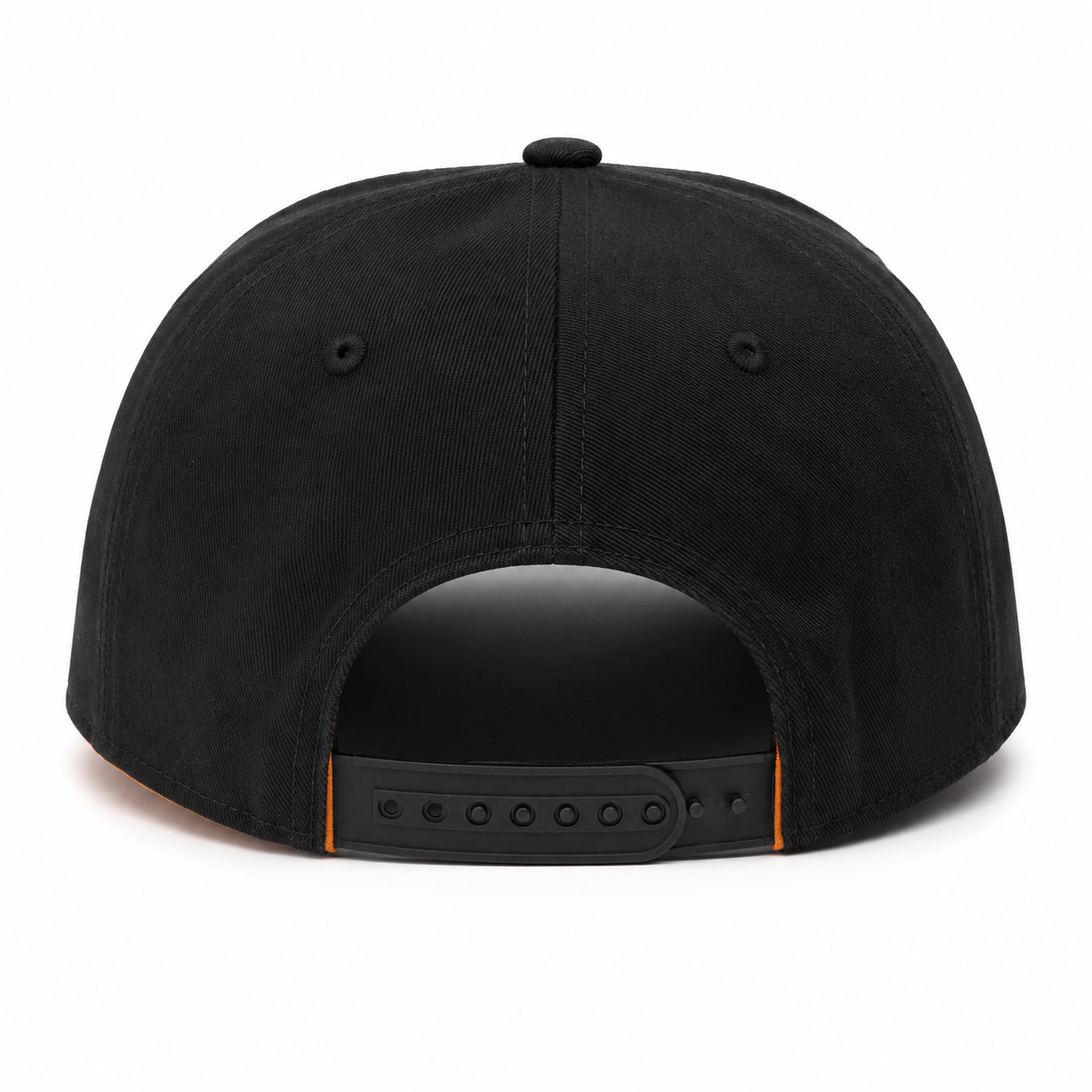 BUF Ornage and Black Puff Embroidered Hat
