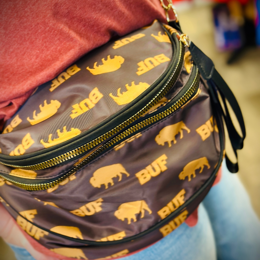 Buffalo Crossbody Bum Bag For Women, Viral Large Capacity Nylon Bags