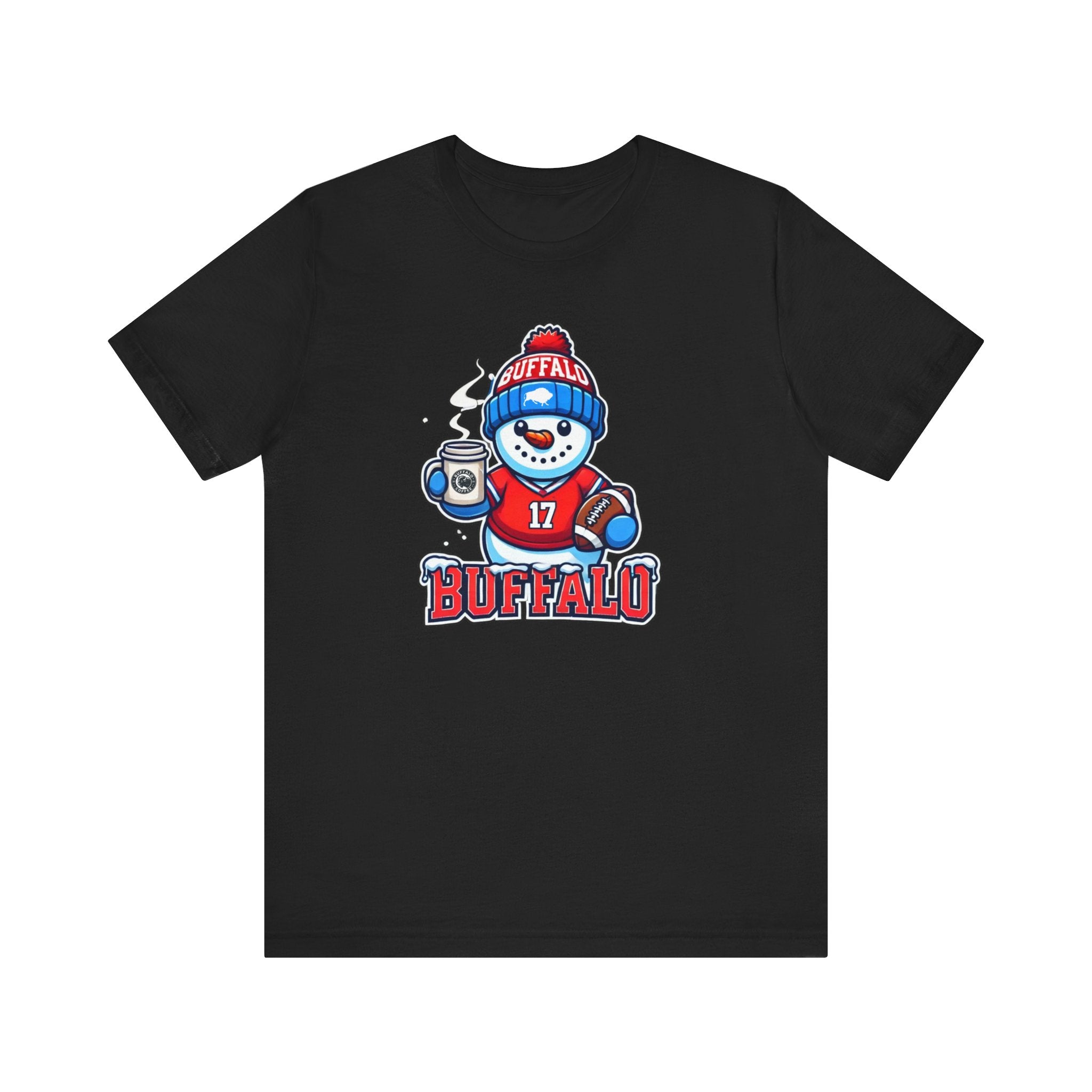 Buffalo Football Snowman Fan T-shirt