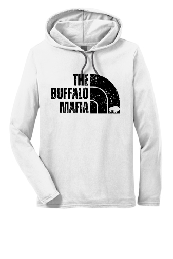 The Buffalo Mafia - Long Sleeve Hooded Tee Shirt
