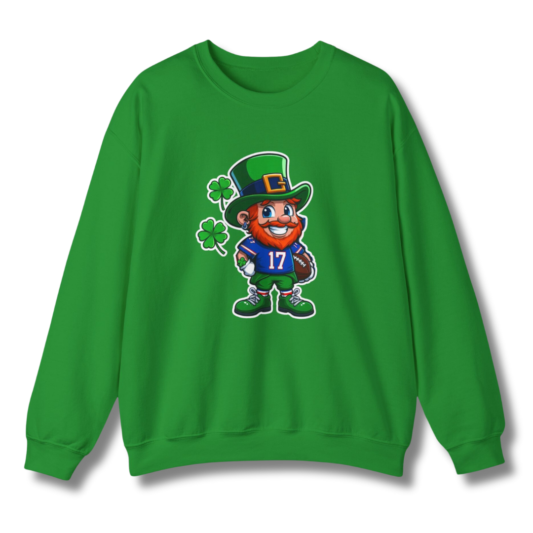 Buffalo St. Patrick’s Day T-Shirt, Sweatshirt, or Hoodie – Lucky Football Fan Apparel