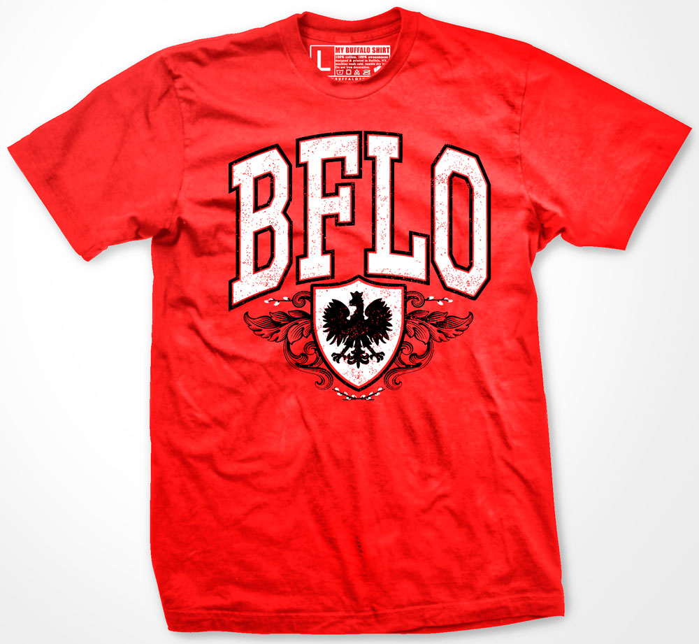 BFLO Red Polish T-shirt