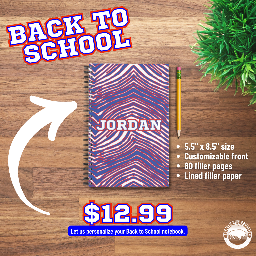 Personalized "Back to School" Notebooks