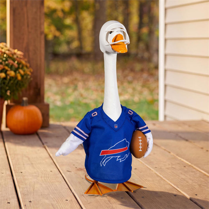 Buffalo Bills Porch Goose Outfit