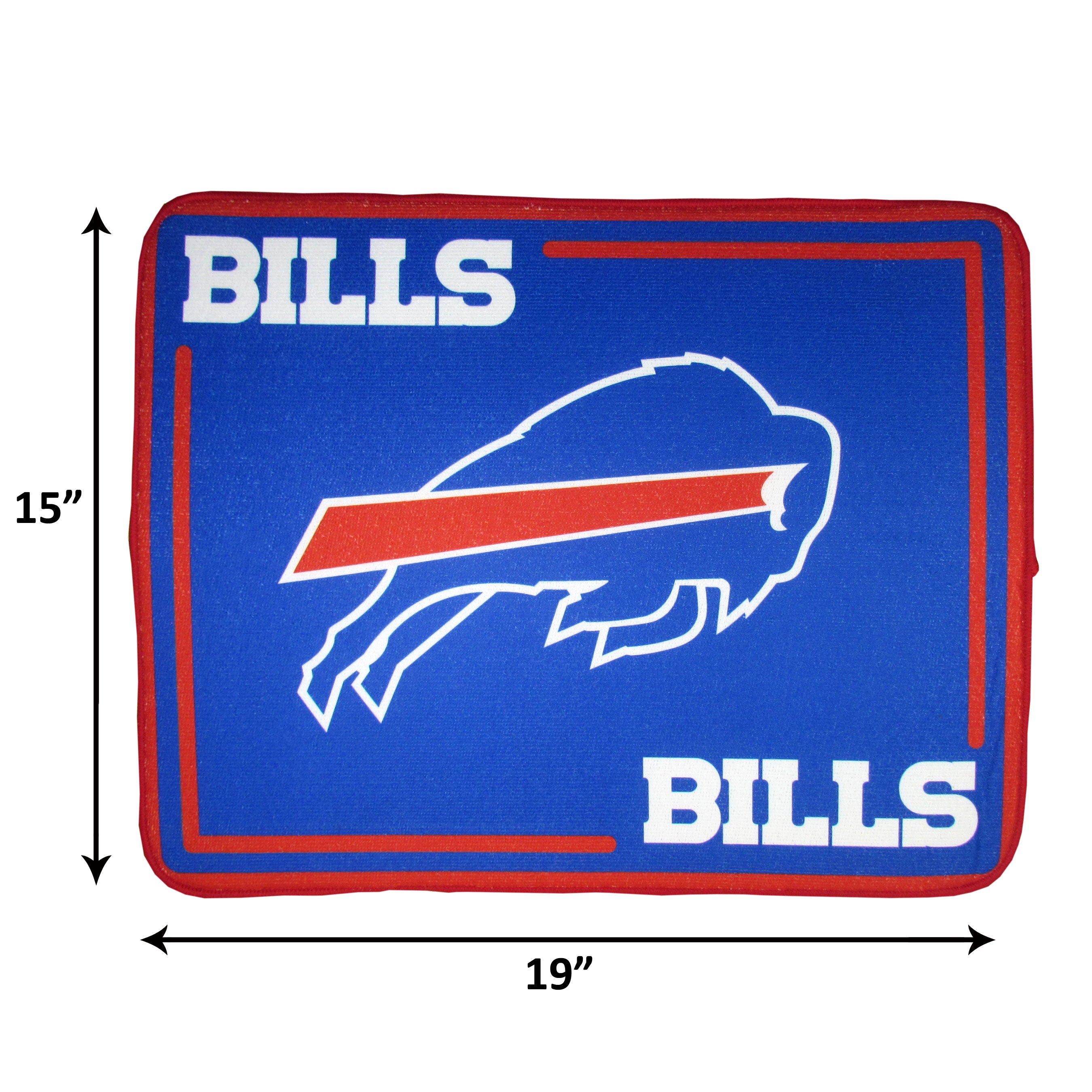 Buffalo Bills Microfiber Drying Mat, 2pk