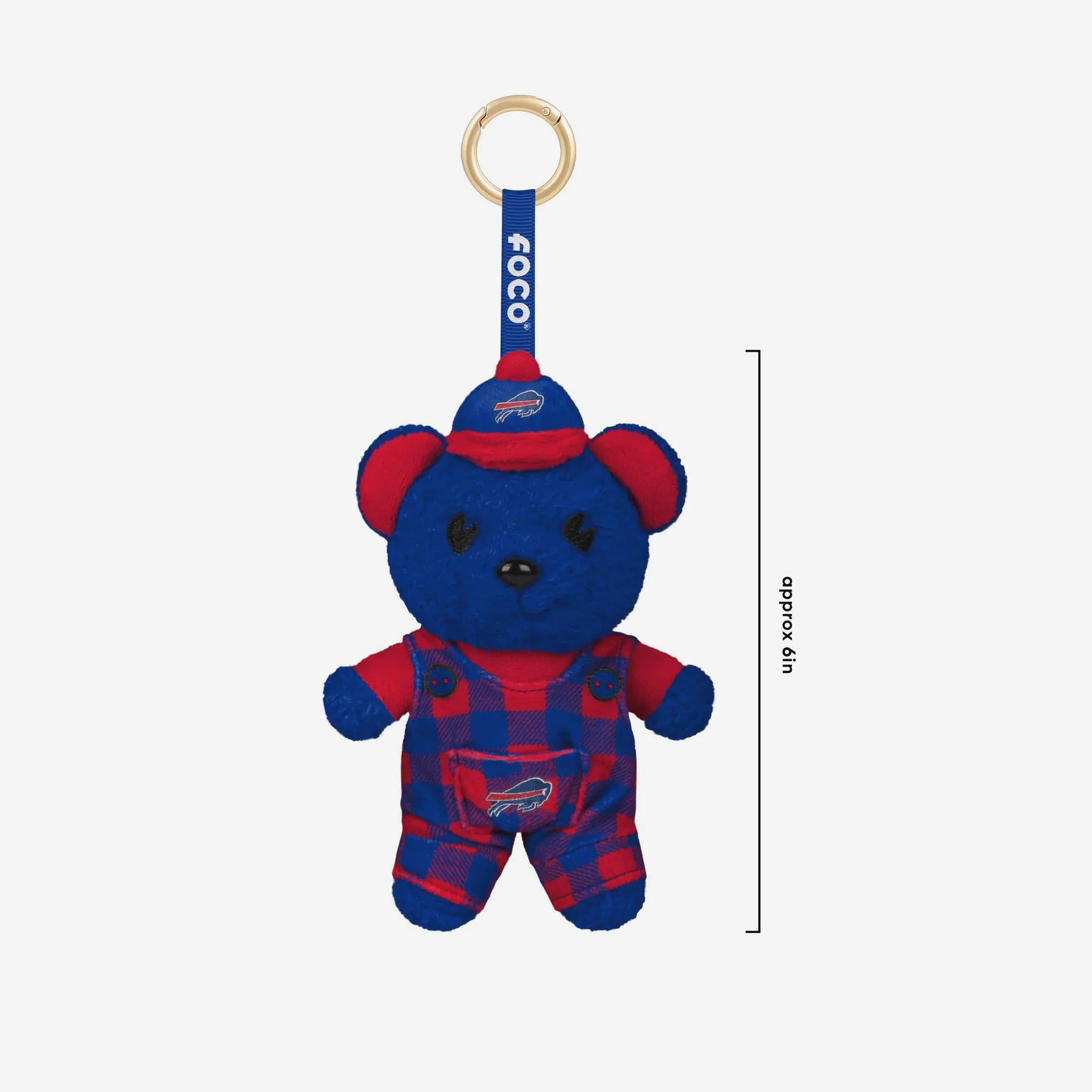 Buffalo Bills FOOCOOS Plush Bag Charm Keychain Blind Box
