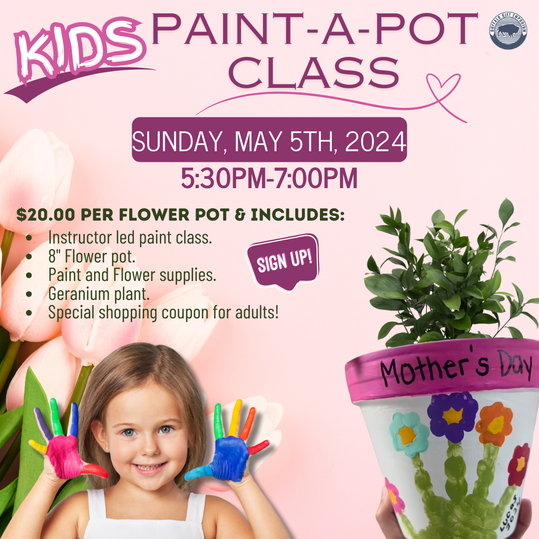Kids Paint-A-Pot Class