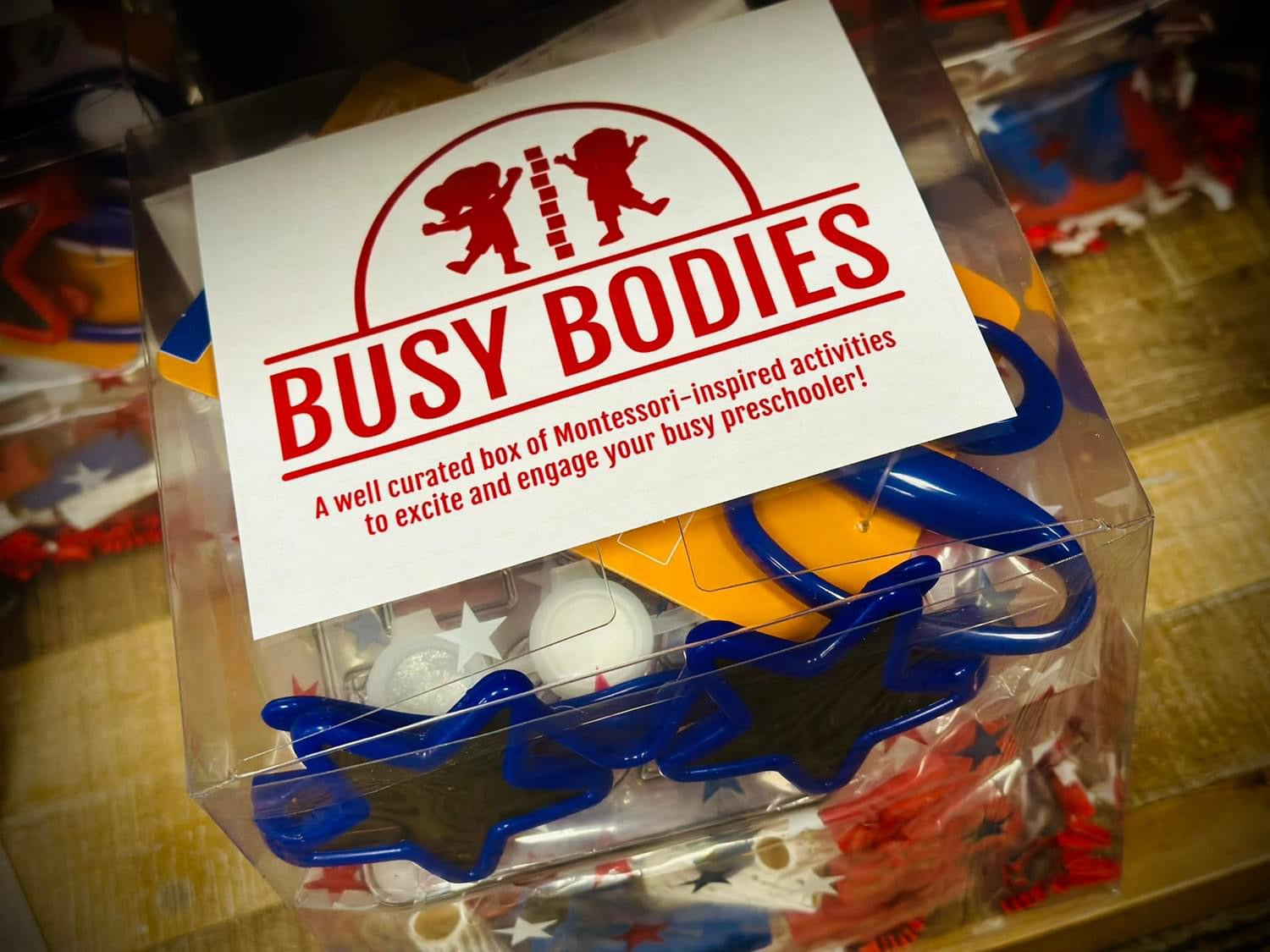 Busy Bodies Activity Box