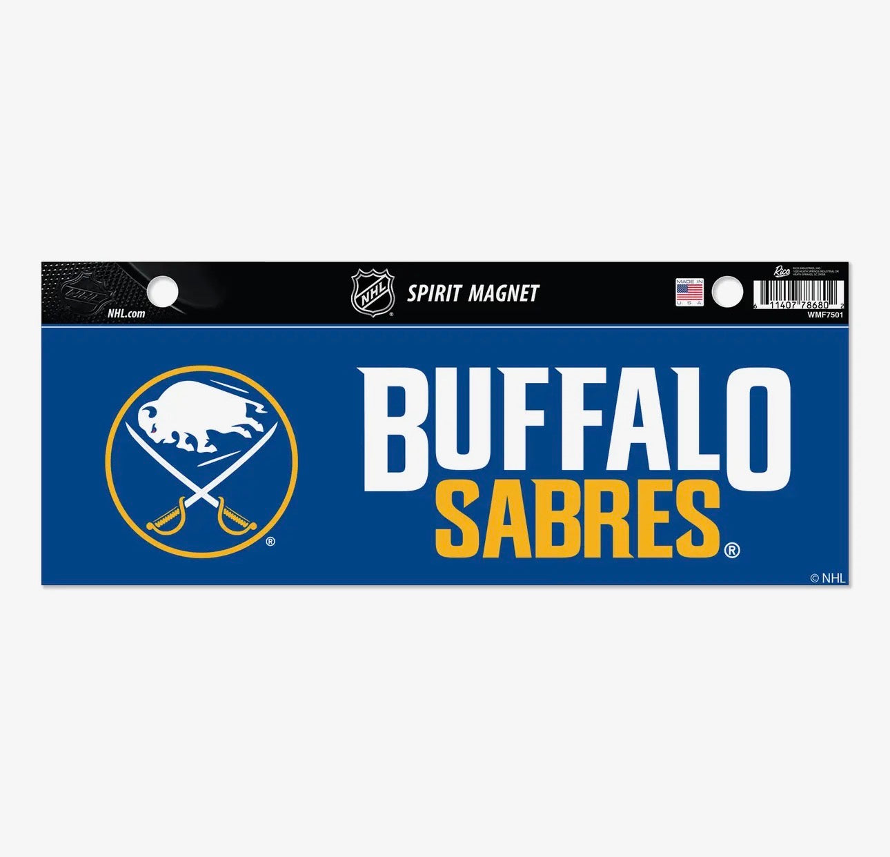 Buffalo Sabres NHL Hockey Team Spirit Magnet