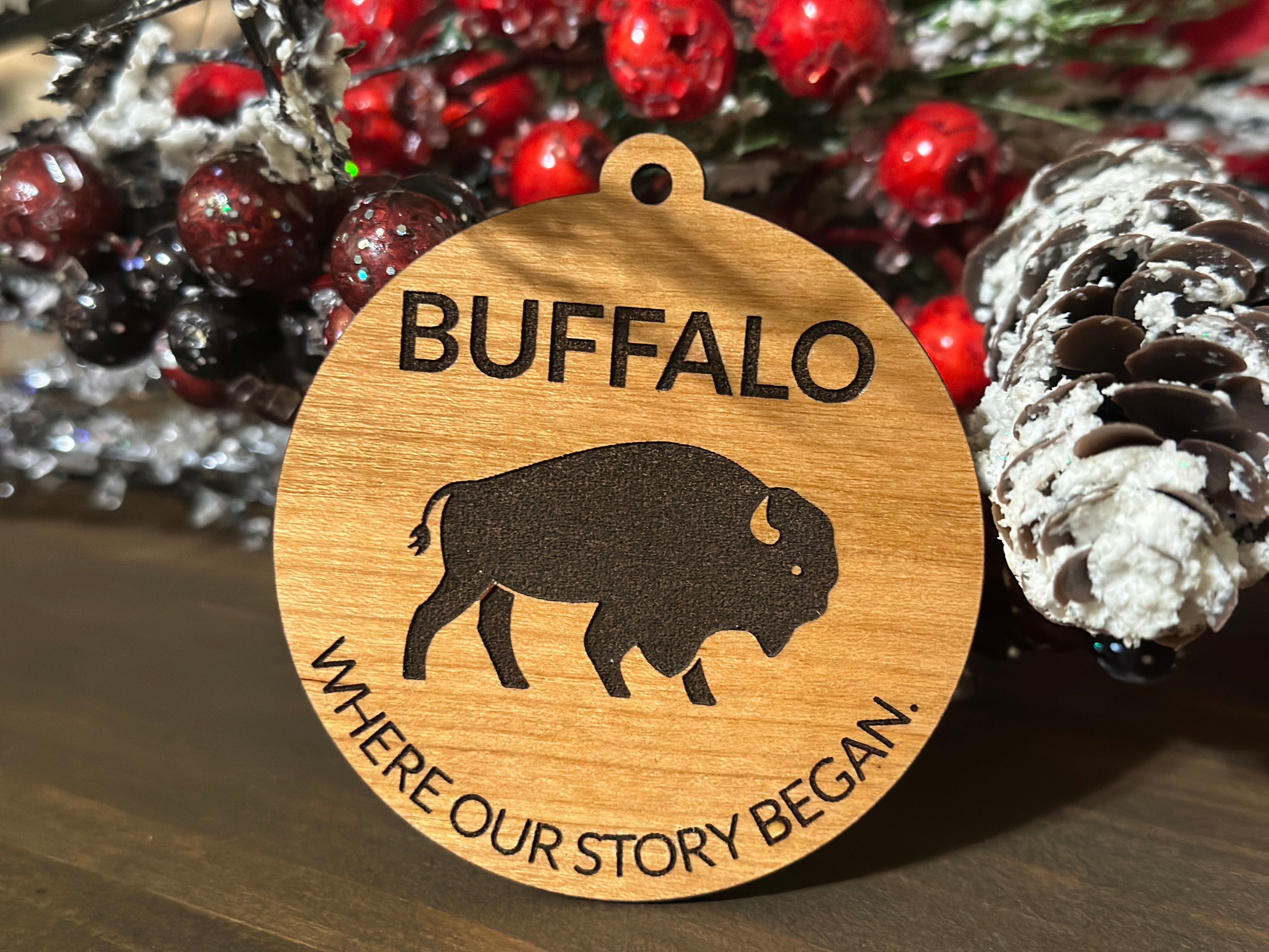 Buffalo - Where our story began ornament