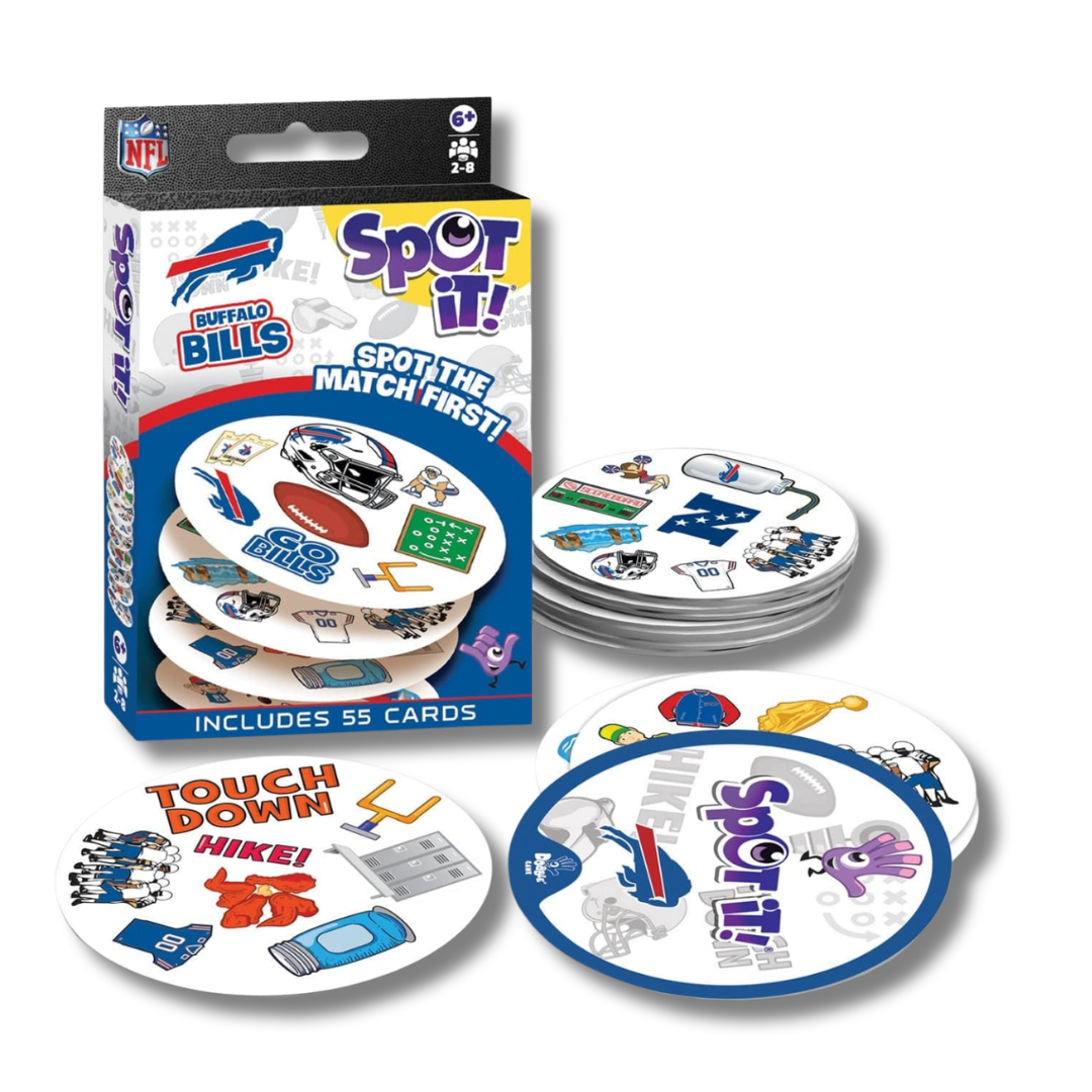 Buffalo Bills Spot It! Card Game