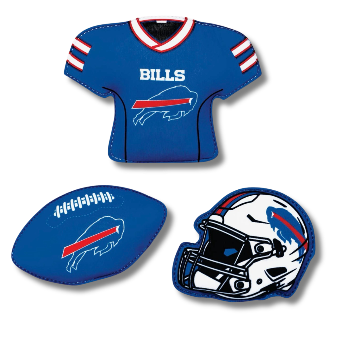 Buffalo Bills Neoprene Diving Toys - Set of 3