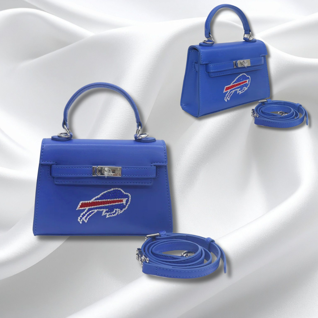 Buffalo Bills Team Color Vegan Leather Purse