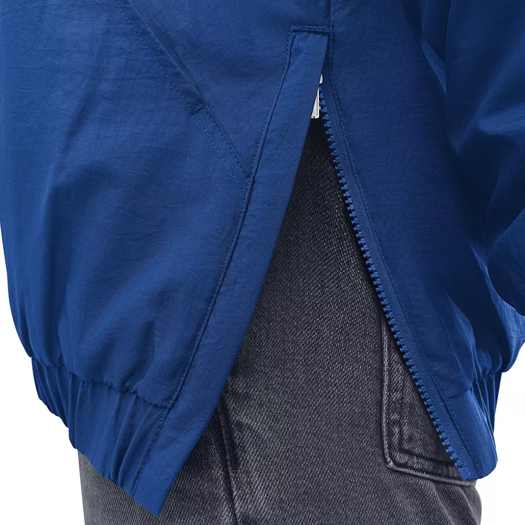 Starter Men's Buffalo Bills Blue Throwback 1/2 Zip Jacket